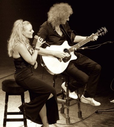 Brian May and Kerry Ellis